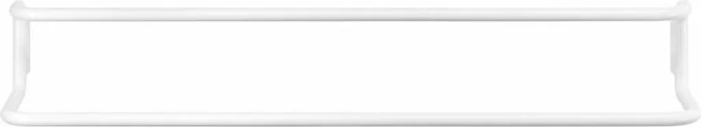 Blomus 66440 Modo Bianco: Portasciugamani Doppio Inossidabile 60 cm