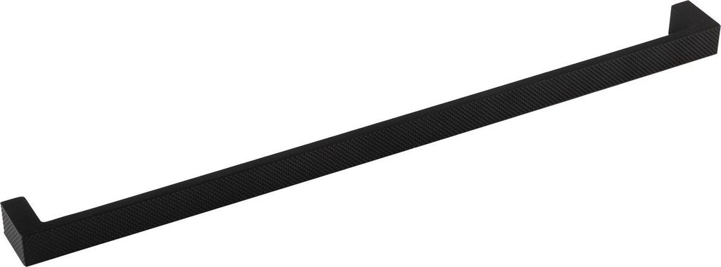 Citerion Line Möbelgriff Doros LA 320mm gerändelter Griff, Zinkdruckguss schwarz matt