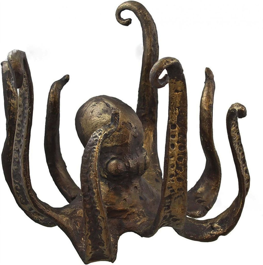 DOITOOL Resin Octopus Figurine Stabile Tischdeko Re Produktbild-Vorschau 3