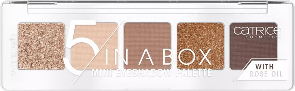 Catrice 5 In A Box Mini Eyeshadow Palette 010-Golden Nude Produktbild 