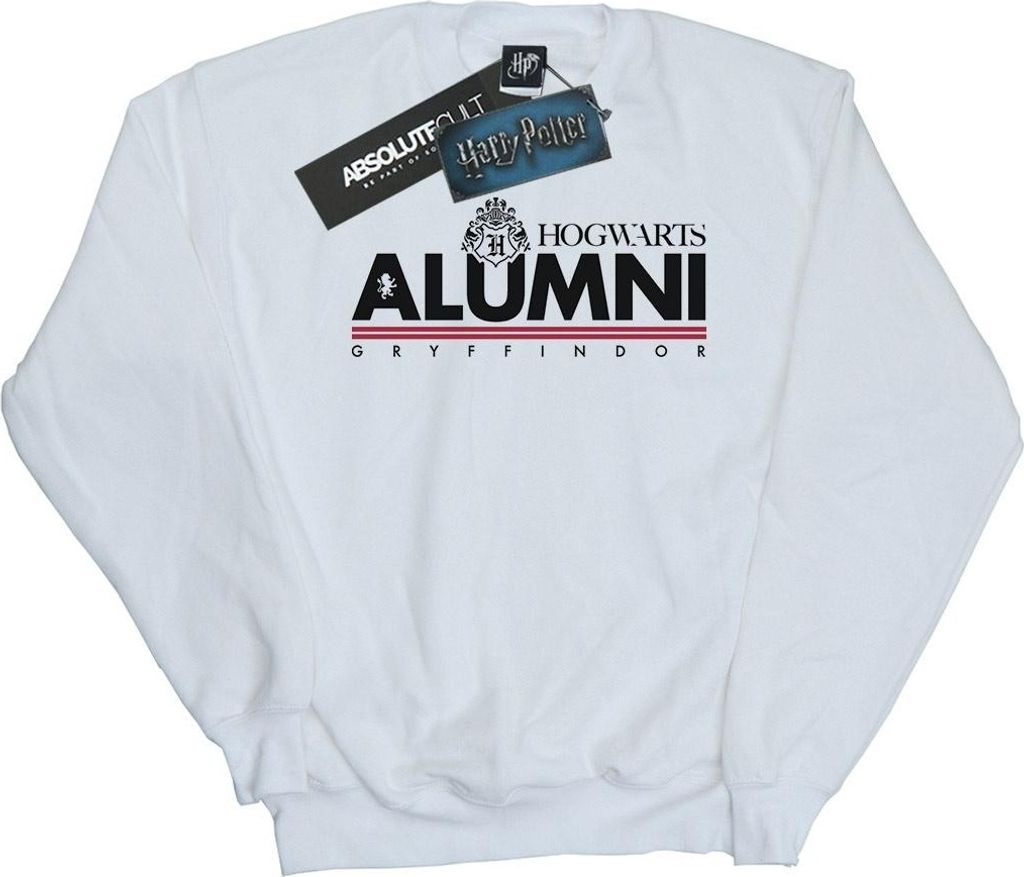 Harry Potter - "Hogwarts Gryffindor" Sweatshirt für Herren BI28092 (S) (Weiß)