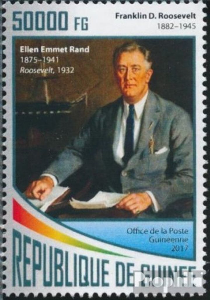 Briefmarken Guinea 2017 Mi 12709 (kompl. Ausgabe) Produktbild 