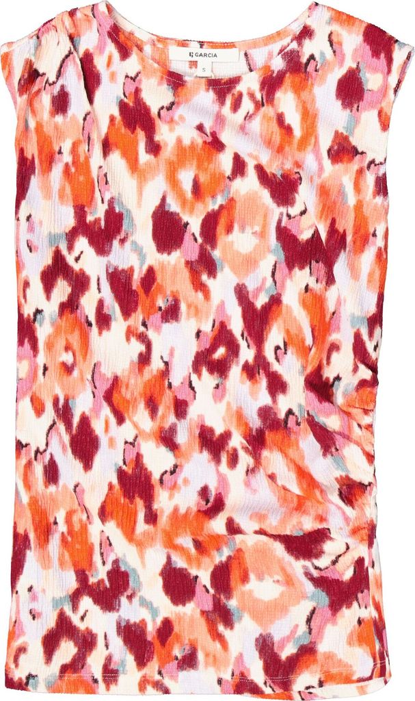 Garcia ladies singlet 1345 tangerine r S