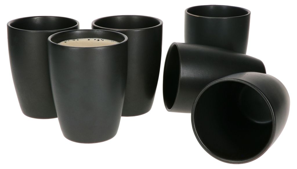 Mambocat Leopard Lampart Nero 6-tlg. Kaffeebecher Set Produktbild 