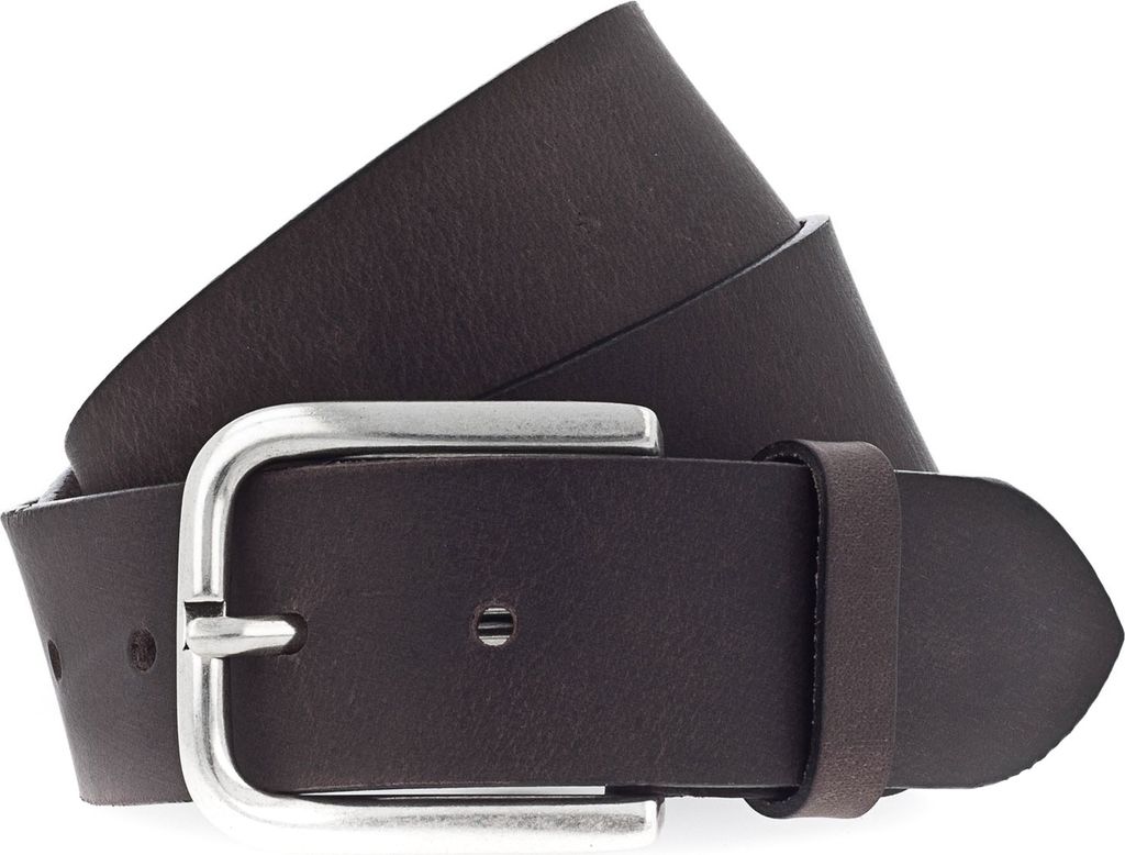 Vanzetti Leder Gürtel Classics 40mm Full Leather Belt W90 Dark Brown braun