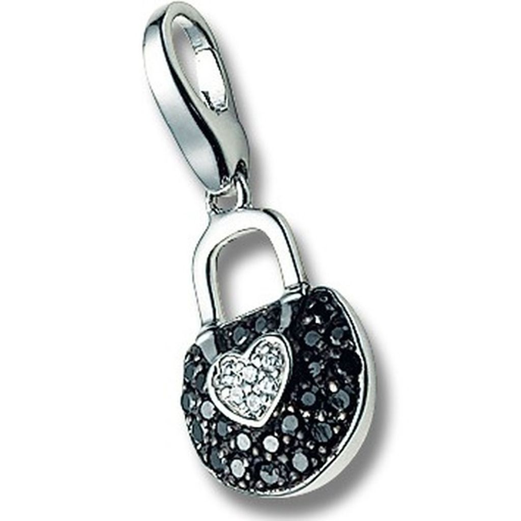 Giorgio Martello 219-805489 Charms Damen Charm Silber Tasche Herz