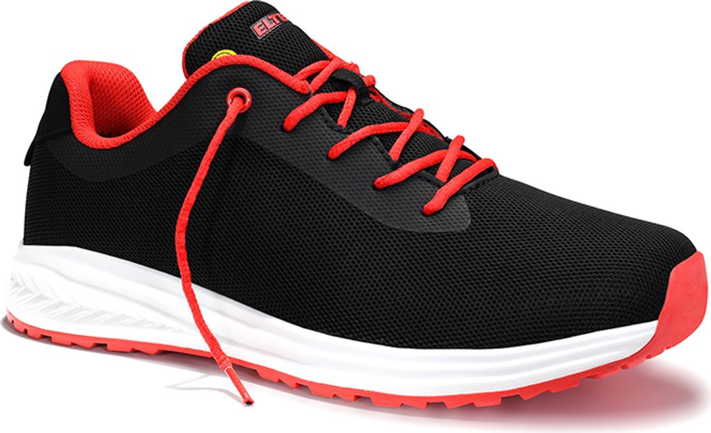 Berufshalbschuh MARAIS black-red Low ESD O1, Gr. 36 ELTEN 972010