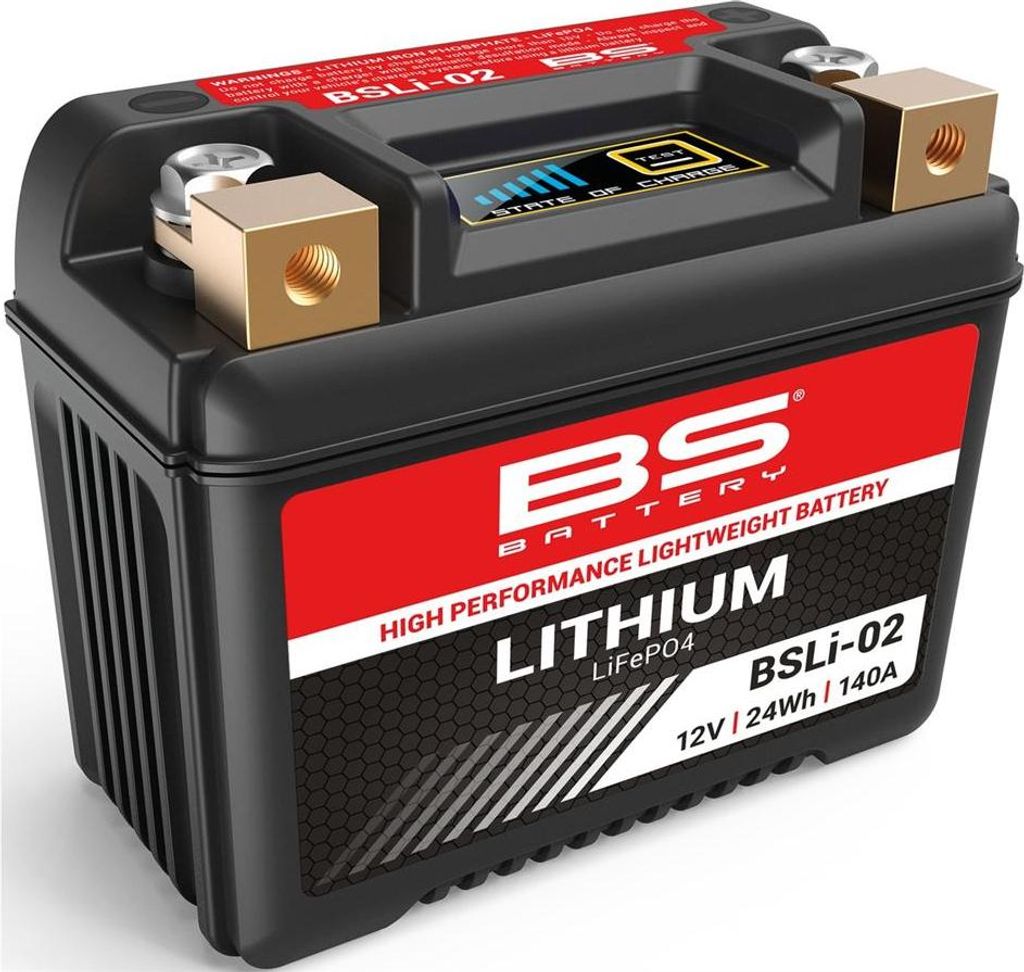 BS BATTERY batterie au lithium-ion - BSLI-02 Image du produit 