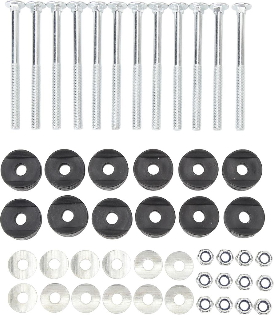 12 vis pour trampoline en acier galvanisé, kit de fixation Image du produit 