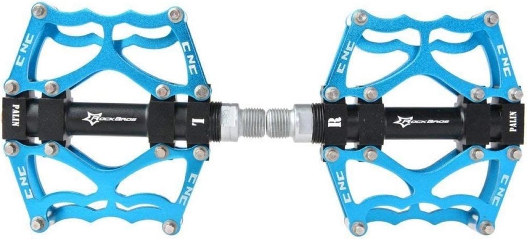 Rockbros Bike Pedal Set Jt201012Lbl - Blue Image du produit 