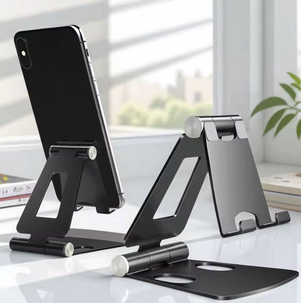Soporte para teléfono – Soporte de aluminio – Ajustable – Imagen del producto 