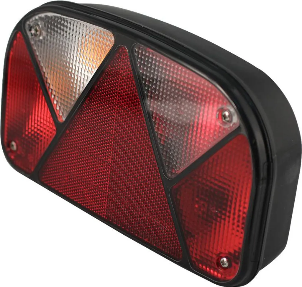 Feu de signalisation Aspock 240x140x52 mm gauche pour remorque robuste