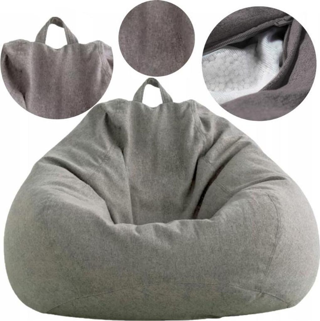 AD.CON Beanbag s ECO výplňou Puff Relax kreslo Sedací Obrázok produktu 