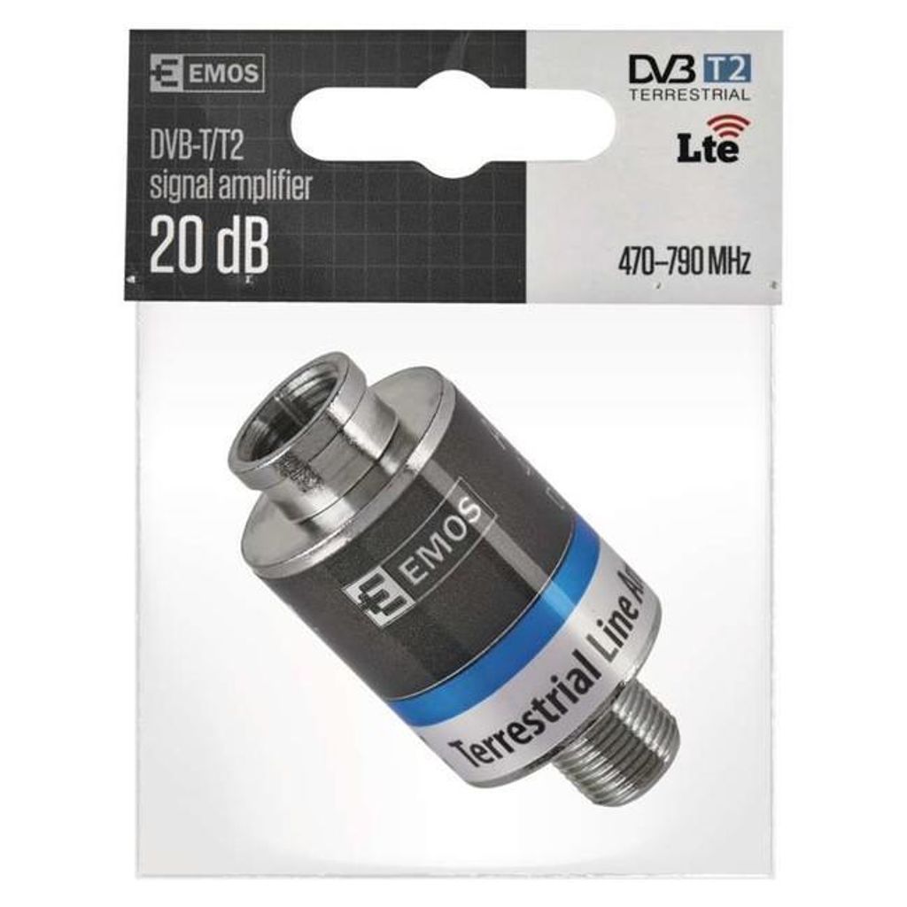 Emos J5709 ZESILOVAČ LINKOVÝ 20dB UHF Immagine del prodotto 