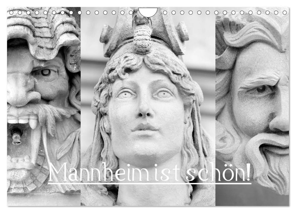 Mannheim ist Schön! (Wandkalender 2027 DIN A4 quer), CALVENDO Monatskalender