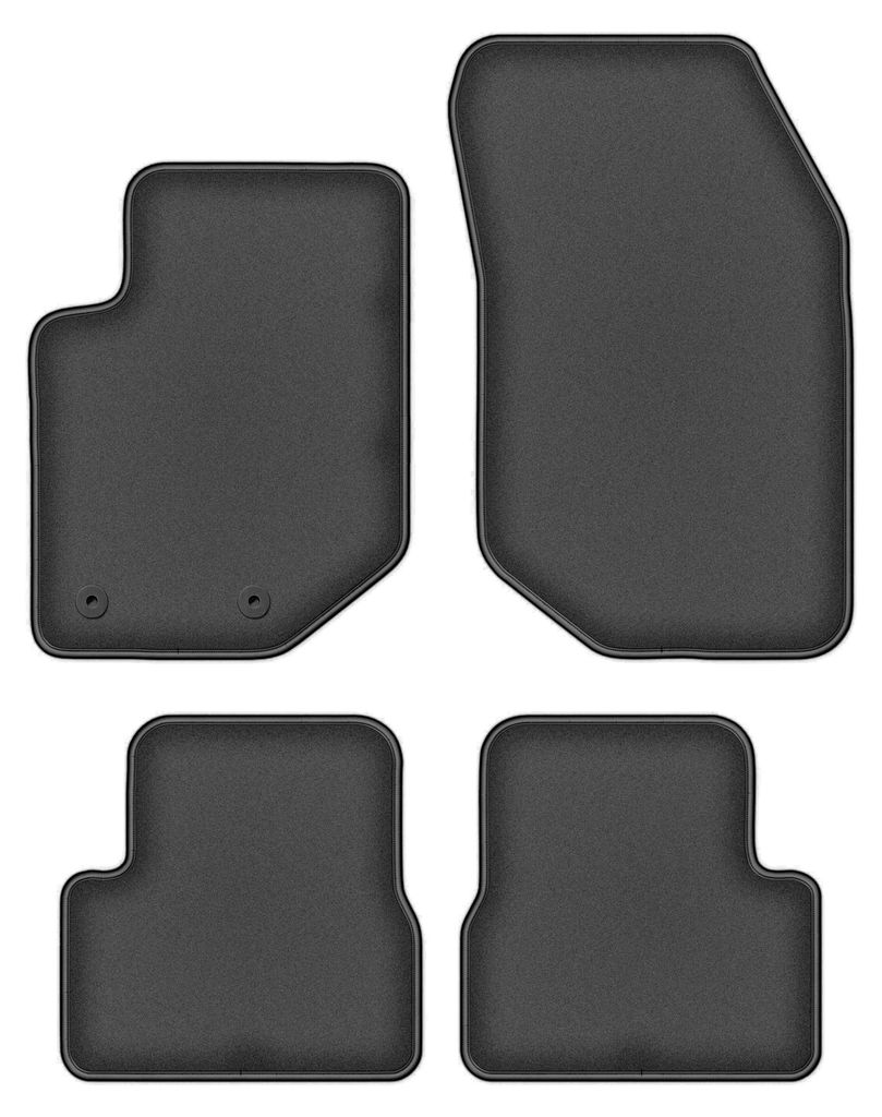 Premium Velours Fußmatten Set graphit 4 Teile für: Jeep Avenger(j) 2023- Crossover benzyna