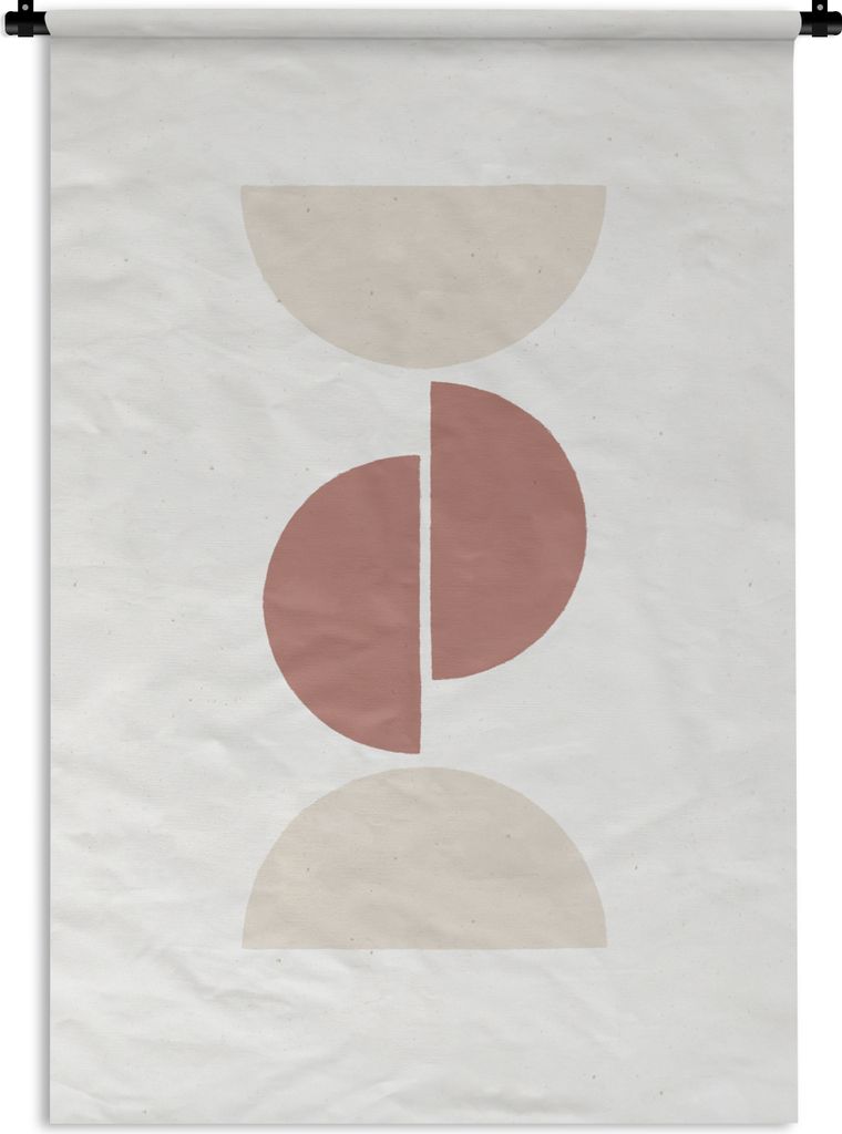 MuchoWow Wandteppich Wandbehang Pastell - Minimalismus - Gestaltung 120x180 cm Tapisserie Dekoration Wandtuch - Schlafzimmer - Dekorationen für ...