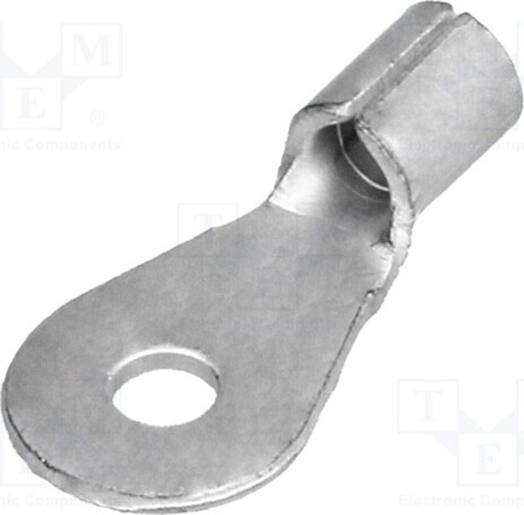 10x Kabelschuh: Ring Klemmverbindung 1,5÷2,5mm2 M2,5 unisoliert BM 01201 isoliert(