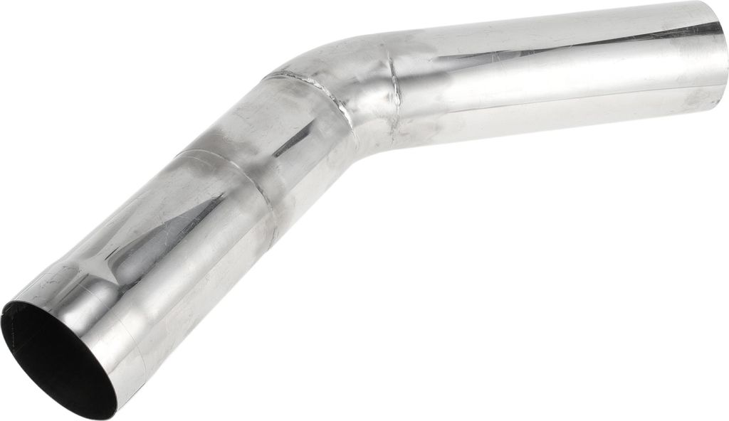 45 Grad Schneidemuffe Auspuffrohr DIY Benutzerdefiniertes Auto Modifiziertes Auspuffrohr Rohrleitung Rohr 89mm/3.5" OD 300mm/12" Länge T304 Edelst...