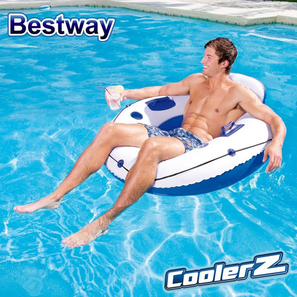 Bestway lounge sedia da nuoto con portabicchieri 119cm Immagine del prodotto 