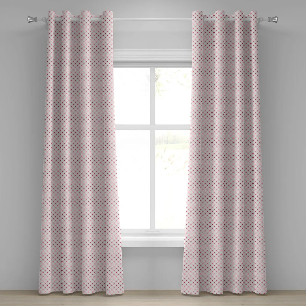 Tende ABAKUHAUS a 2 Pannelli 280x225cm - Look Romantico Professionale