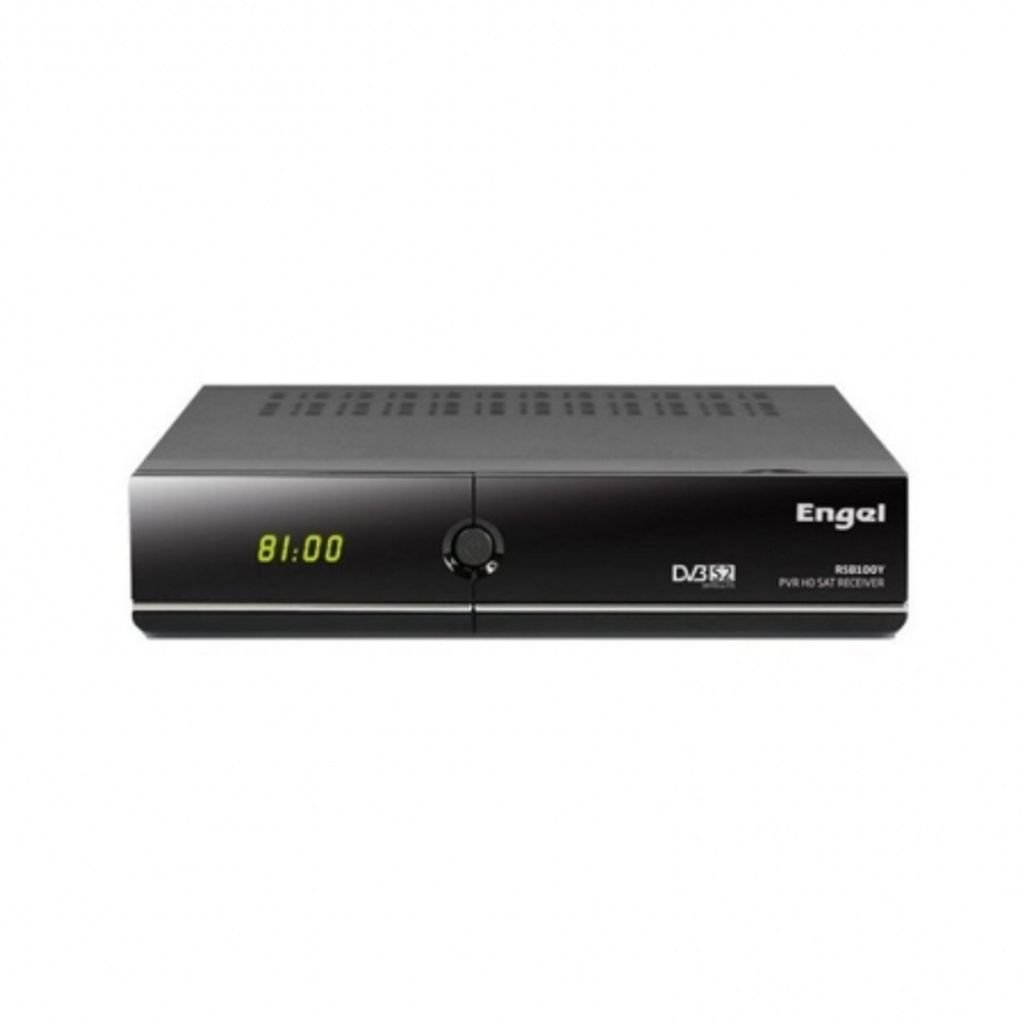 Satellitenempfänger Engel RS8100Y HD PVR Schwarz Produktbild 