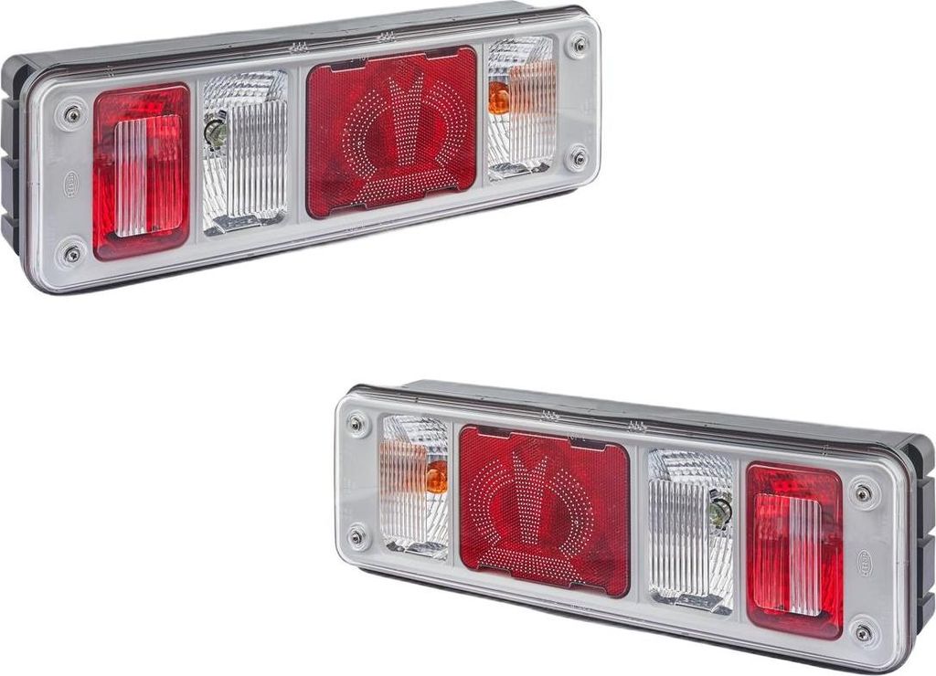 Rückleuchten-Set links rechts 24 V PY21W LED P21W HELLA für SCANIA