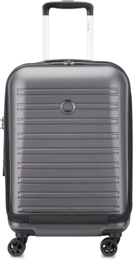Delsey Paris Delsey Paris Segur 2.0 Business - 4-Rollen-Kabinentrolley mit Vortasche S 55 cm erw.