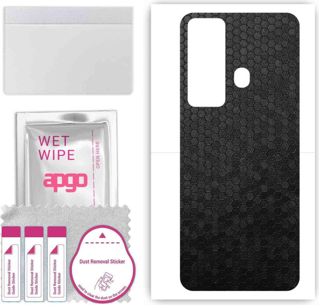 apgo Rückseite Schutzfolie, Skin, kompatibel mit Tecno Pova Produktbild 