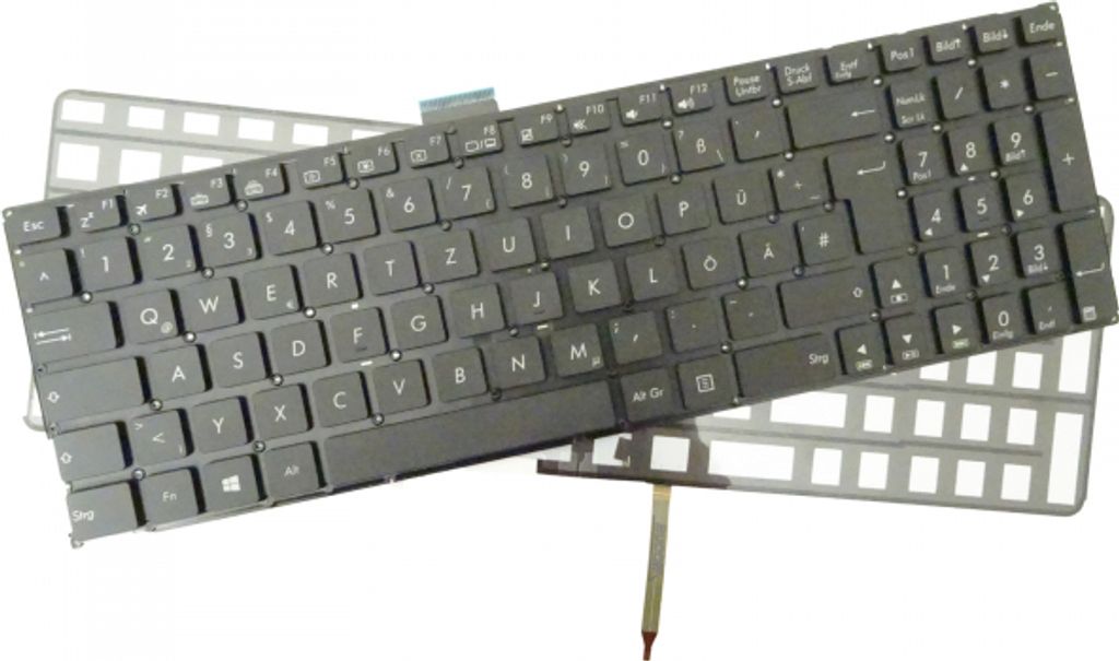 Tastatur für Asus K501 K501L K501LB A501L A501LB A501LX K501UW-DM036T K501UW-DM012T K501UX-FI277T Serie DE Keyboard mit Beleuchtung