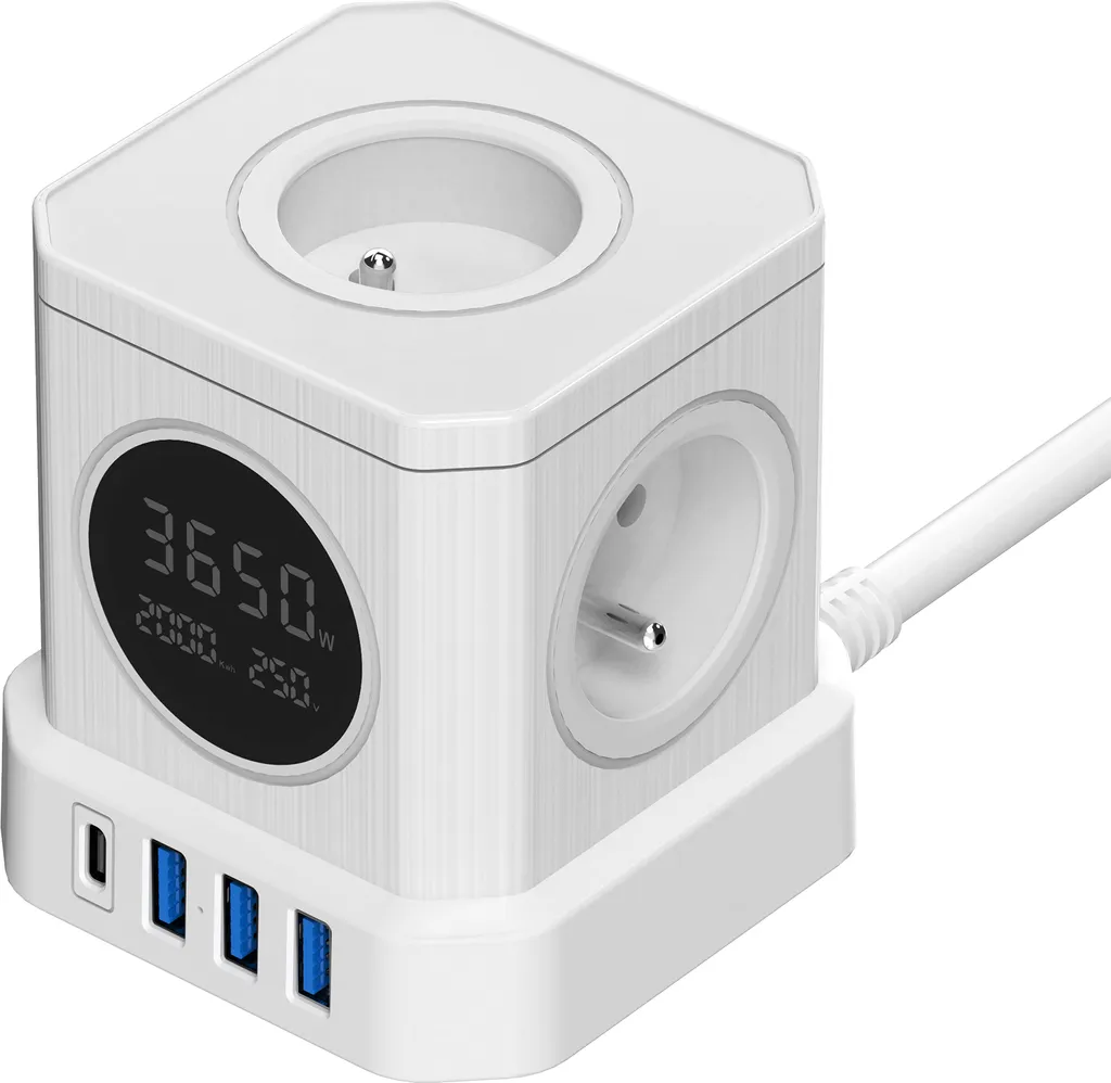 Adaptateur de voyage Viking ACT44 polyvalent pour prises européennes