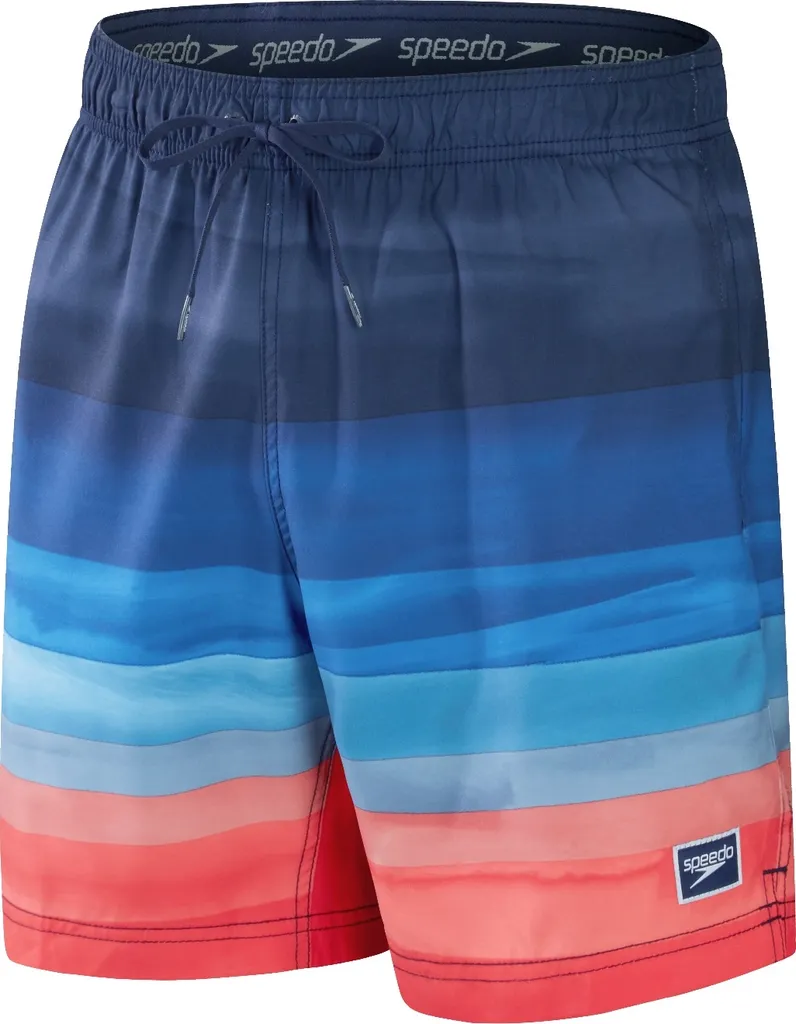Short de Bain de Natation Speedo 1529 S Print Redondo Edge Imprimé Mix