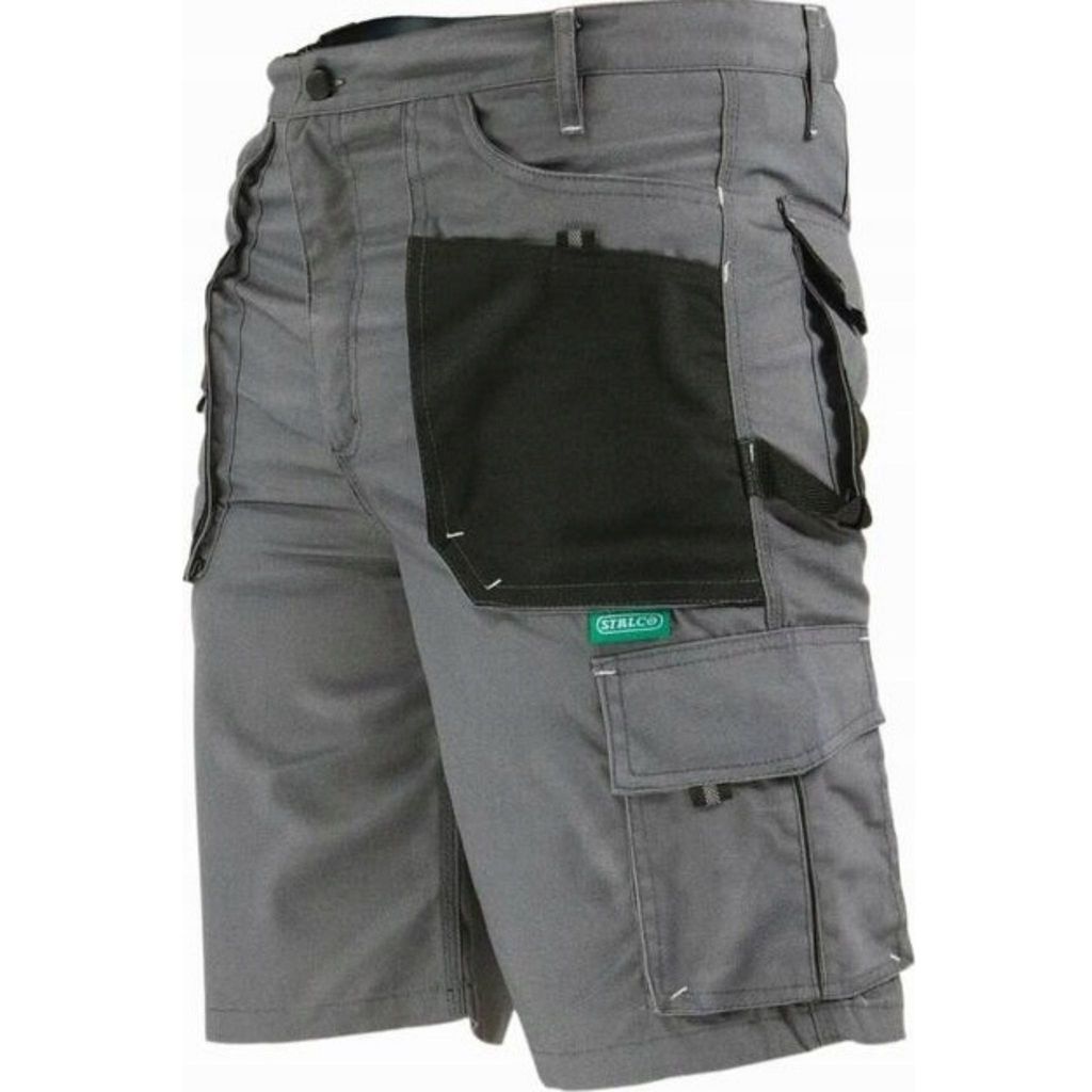 Stalco Basic Line Arbeitsshorts Größe L Grau