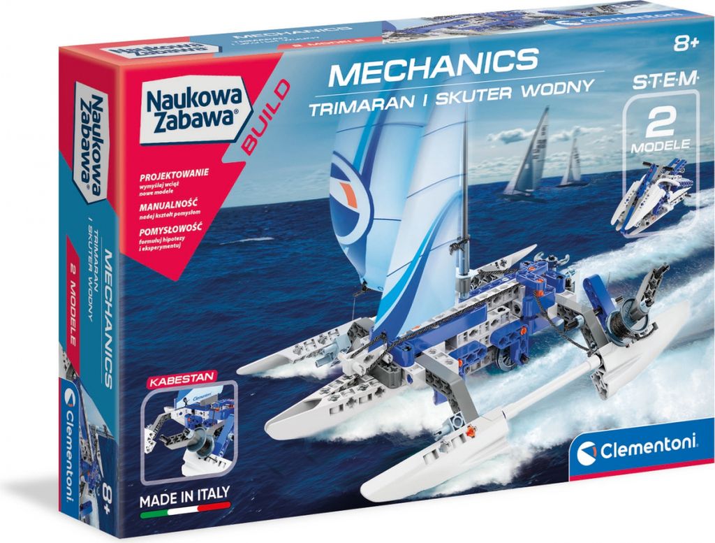 Clementoni Labo.mechaniki - Trimaran et scooter w.50063 Image du produit 