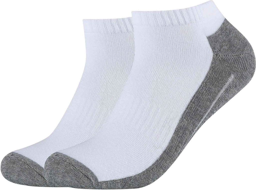 2er Pack camano Pro Tex Funktions Sneakersocken Uni 0001 - white 43-46