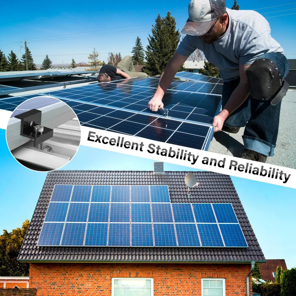 Fixation panneau solaire tôle : stop aux fuites et aux vibrations - 5