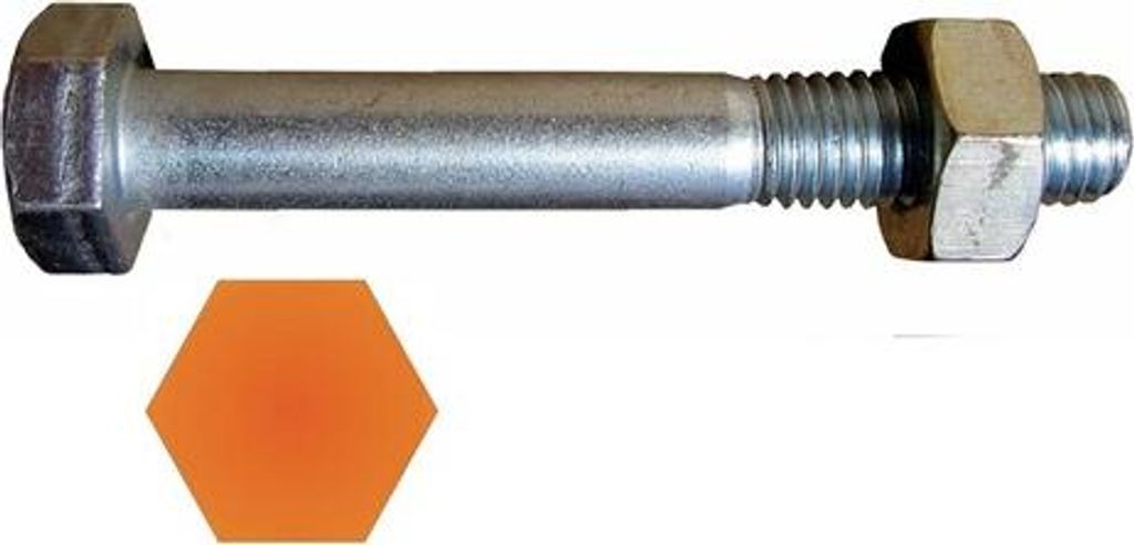 SECHSKANTSCHRAUBE DIN601 vz M10 x 50 mm