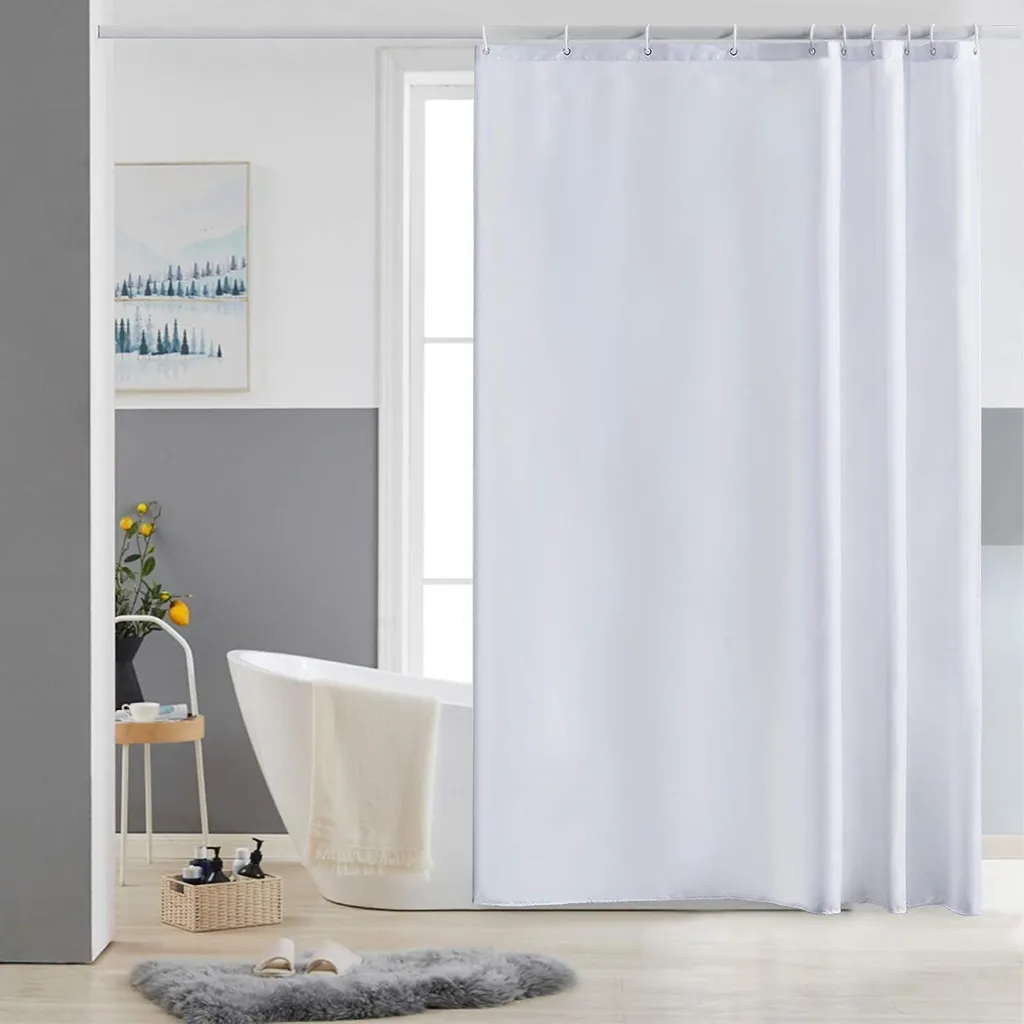 Set completo di 4 tende da doccia con 12 ganci, 180 x 180 cm, stile natalizio, poliestere | Leroy Merlin