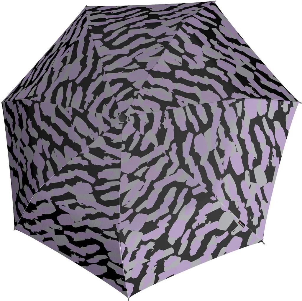 Knirps T.020 Small Manual: l'Ombrello da Viaggio Hunting Lavender