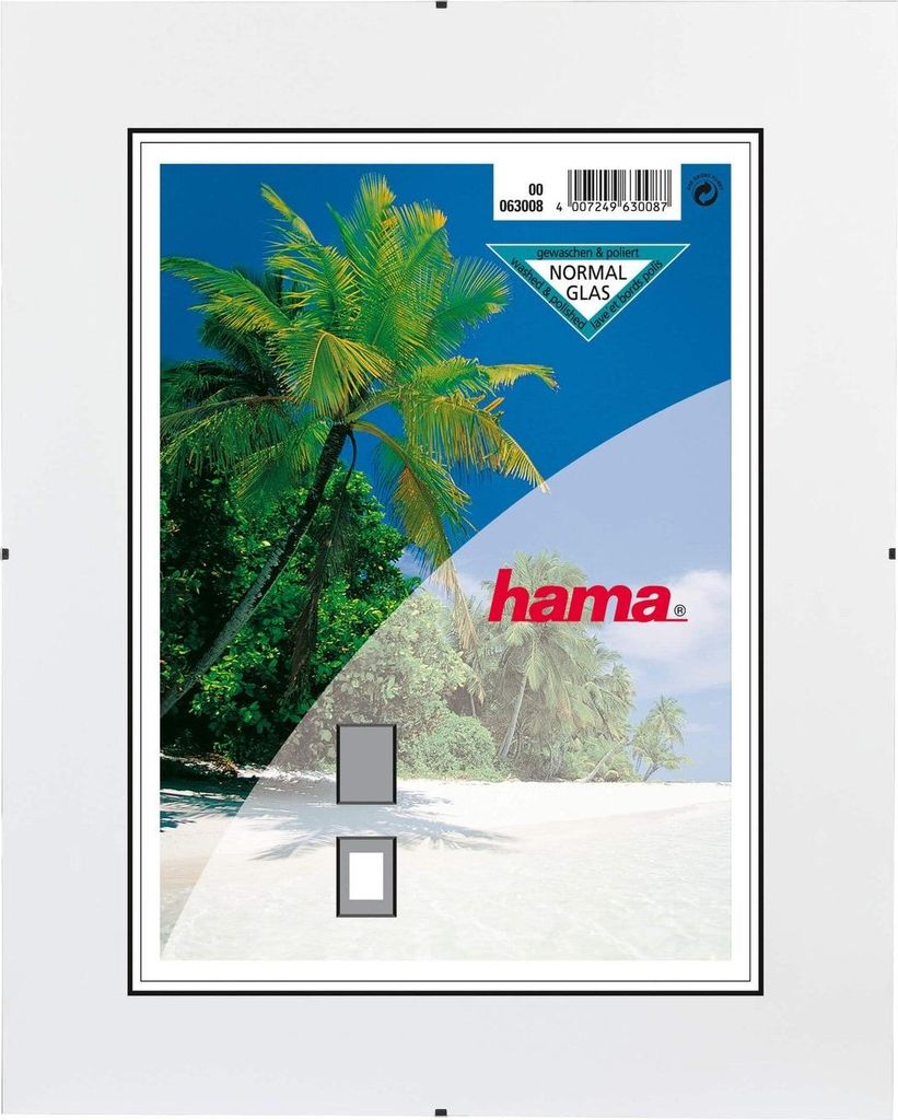 Hama Clip-Fix, Transparent, 10 x 15 cm, 150 mm, 210 mm, 215 Produktbild 