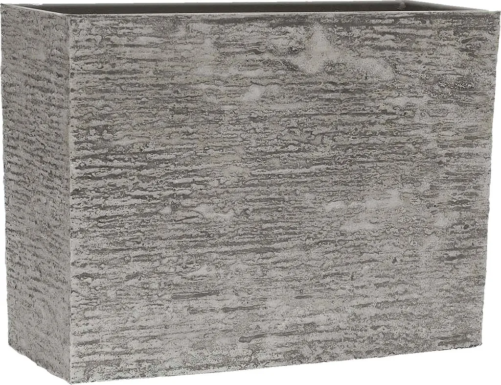 G21 Natur Box Boîte en bois massif 60x45x25 cm robuste et empilable