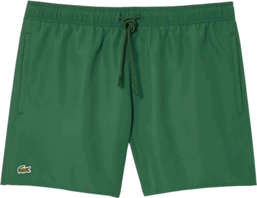 Maillot de Bain Lacoste Vert XL MH627000S30 - Confort et Séchage Vite