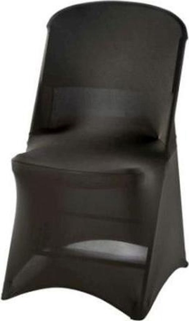 Stretchhusse f. Buffet-Klappstuhl m. 465x530x900mm - schwarz