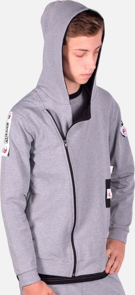 BEZLIT Kinder Jungen Sweatjacke Rebel Grau 128