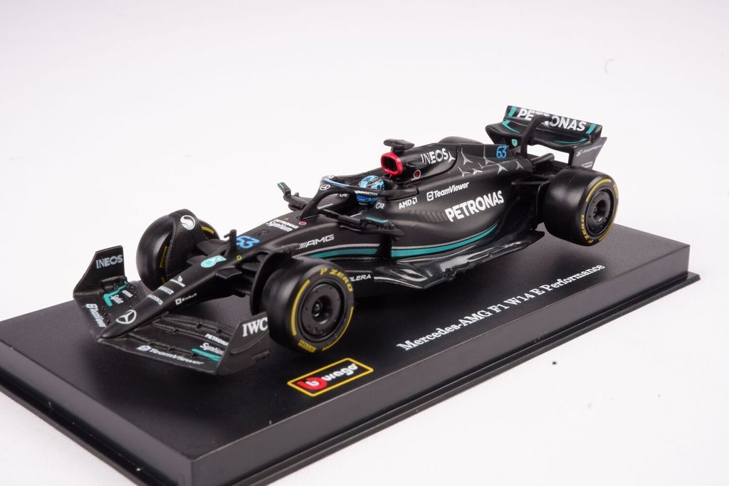 Bburago 18-38081R - Modellauto - F1 Mercedes AMG W14 '23 Produktbild 21
