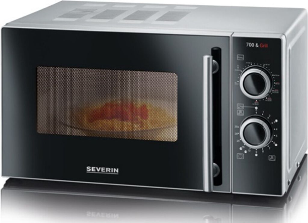 Four à micro-ondes SEVERIN 700W/20l argent/sw. Image du produit 