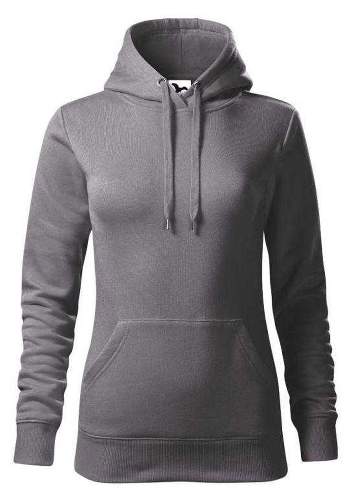 Malfini - "Cape" Kapuzenpullover für Damen PP10269 (S) (Dunkelgrau)