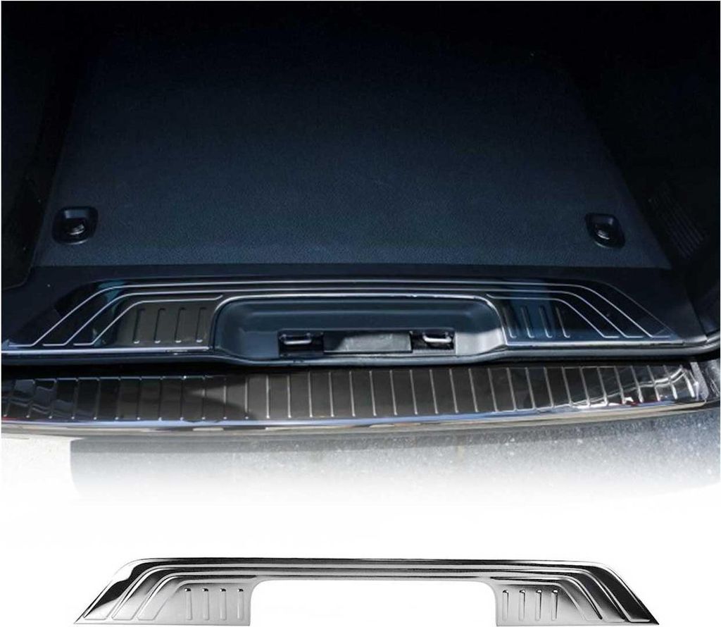 OMAC Ladekantenschutz Innen für Mercedes Vito W447 2014-2023 Dark Edelstahl Chrom 1x