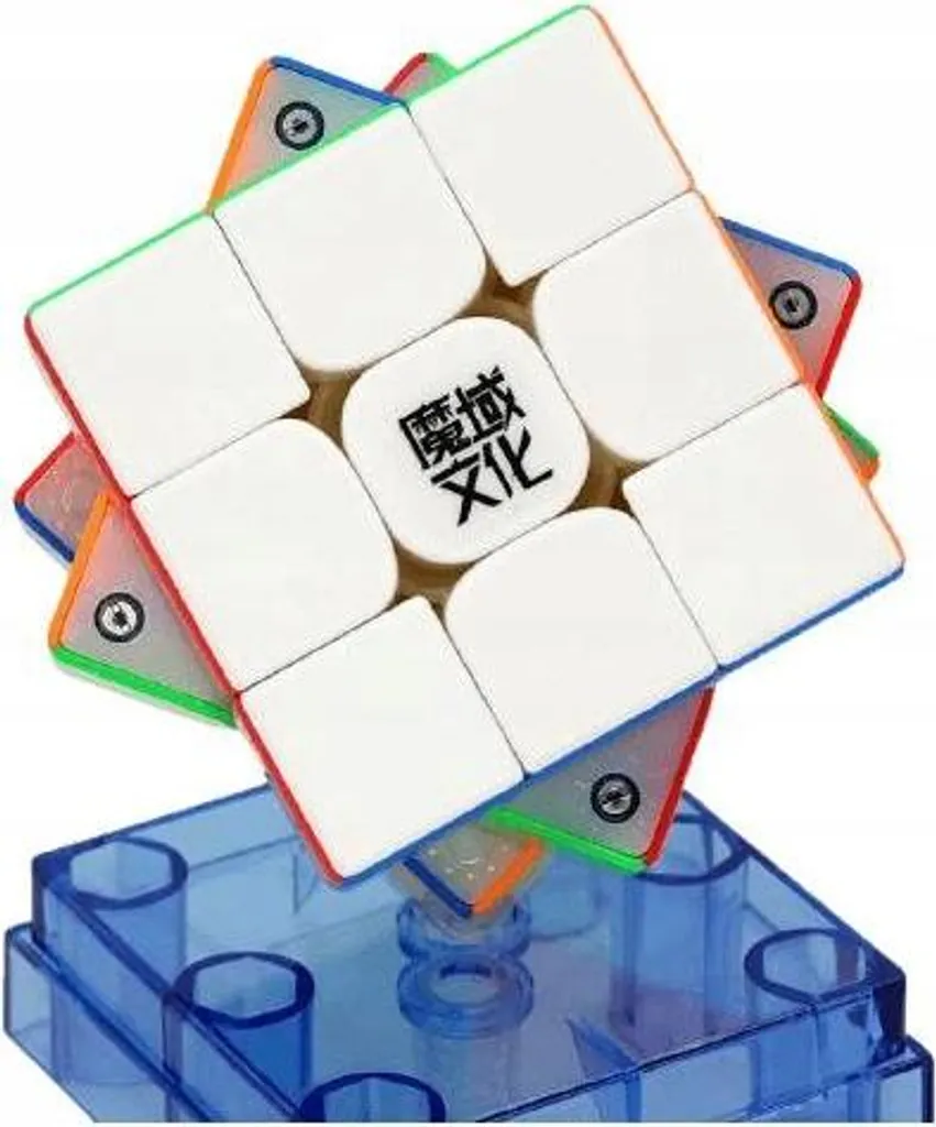 Cube de relaxation 3x3x3 multicolore, cadeau de Noël idéal bureau - 5
