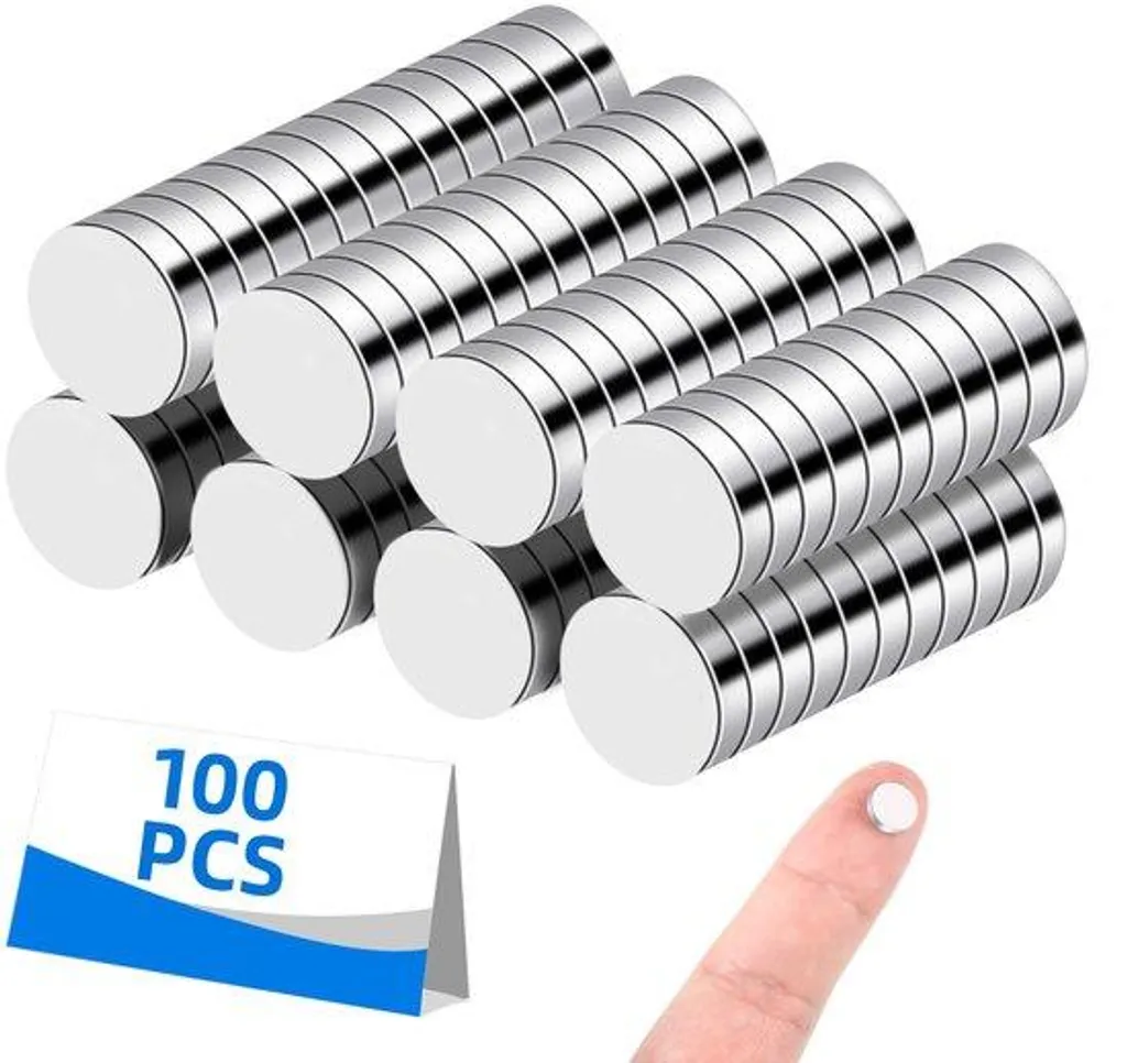 Aimants de Tableaux Magnétiques 8mm Néodyme Puissants pour le Bureau